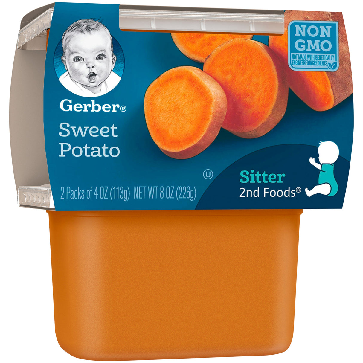 Baby Food, Sweet Potato, 4 Ounce,8 - 2 COUNT