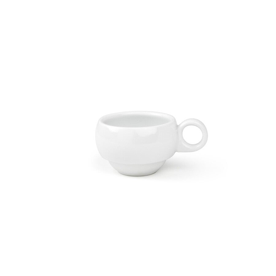 Mugs, Monaco, 3 Ounce, White, Porcelain, Stackable, 3 Ounce,12 - 1 EACH