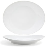 Platter, Ellipse, 15 Inch, White, Oval, 15 Linear Inch,2 - 1 COUNT
