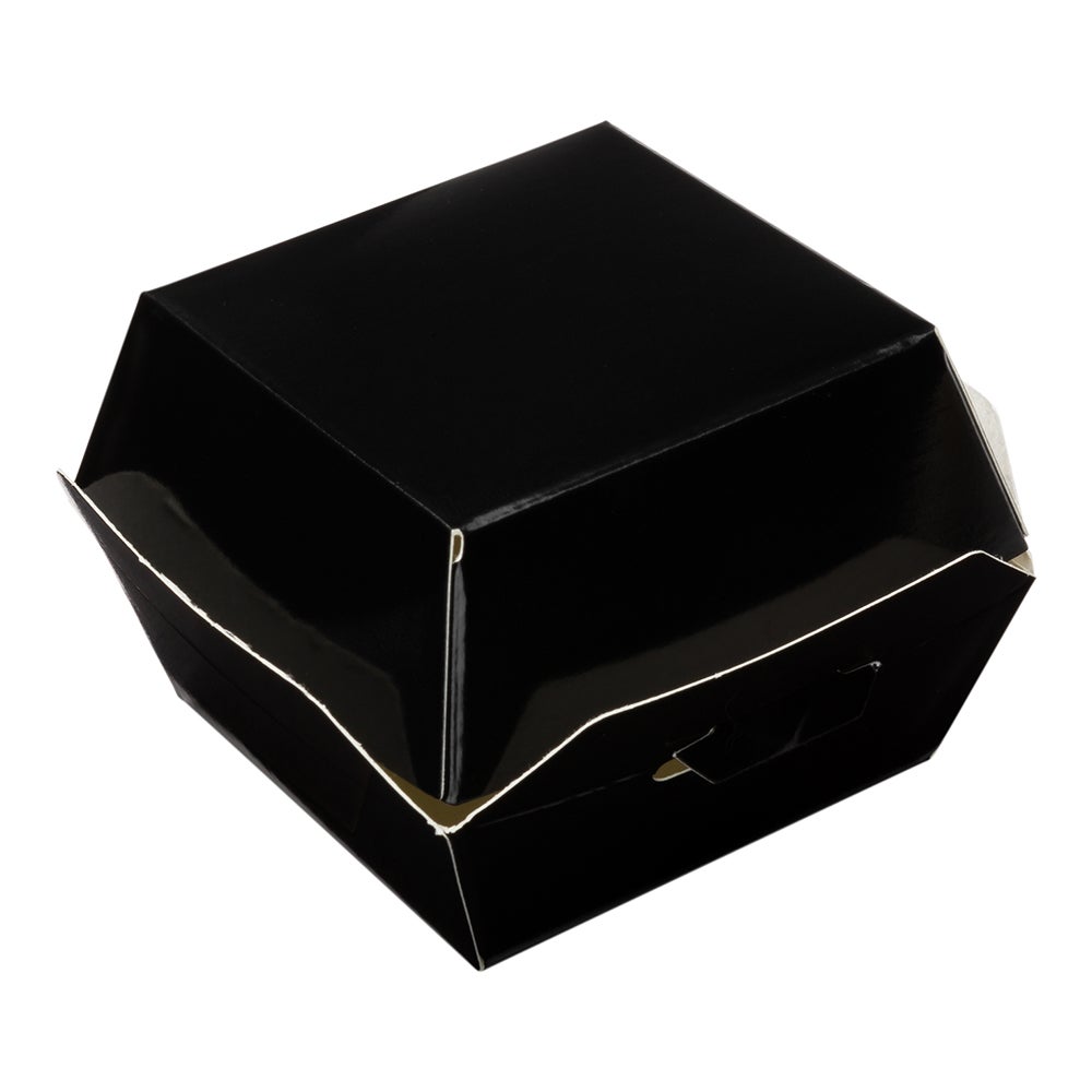 Boxes, Slider, 2.5 Inch, Paper, Black, Square, 2.5 Linear Inch,1 - 100 COUNT