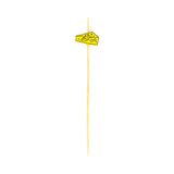 Skewers, Swiss Cheese, 4 Inch, Bamboo, 4 Linear Inch,1 - 1000 COUNT