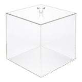 Display Box, Candy, Clear Tek 6 Inch, Square, Clear, Acrylic,1 - 1 EACH