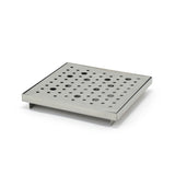 Trays, Drip, 6 x 6 Inch, Footed, Stainless Steel,6 - 1 COUNT