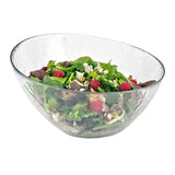 Bowls, Footed, Kaleidoscope, 10 Inch, Clear Glass, Slanted, 10 Linear Inch,4 - 1 COUNT