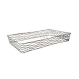 Baskets, Serving, Patina Housing, 19.75 x 12.75 x 3 Inch, Rectangle, Powder-Coated Iron,2 - 1 COUNT