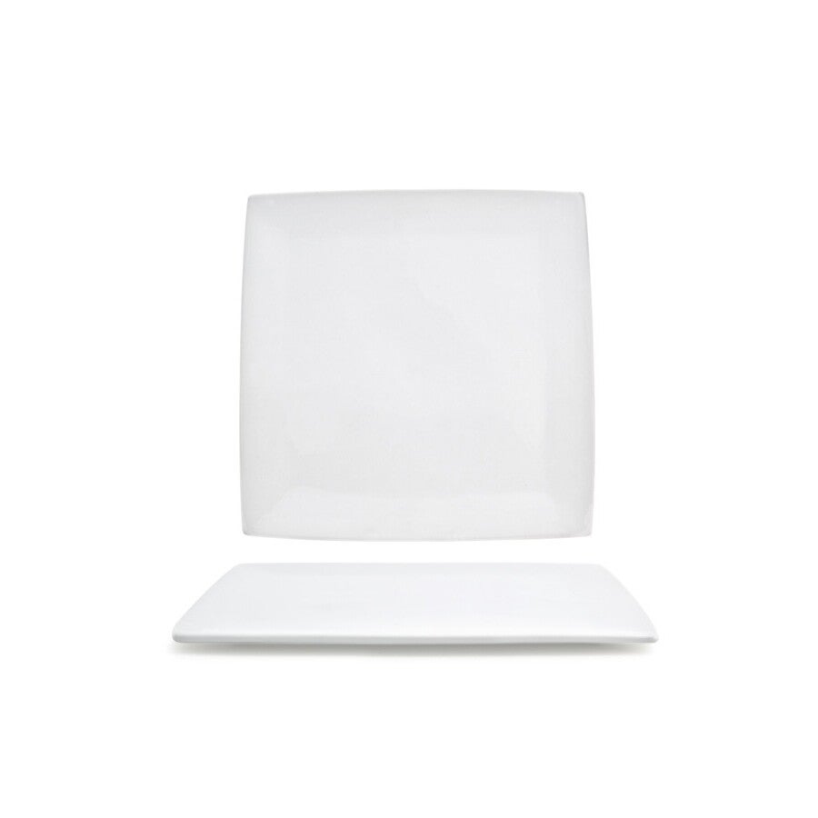 Plates, Canvas, 9 Inch, White, Square, 9 Linear Inch,6 - 1 EACH