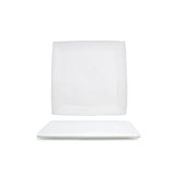 Plates, Canvas, 9 Inch, White, Square, 9 Linear Inch,6 - 1 COUNT