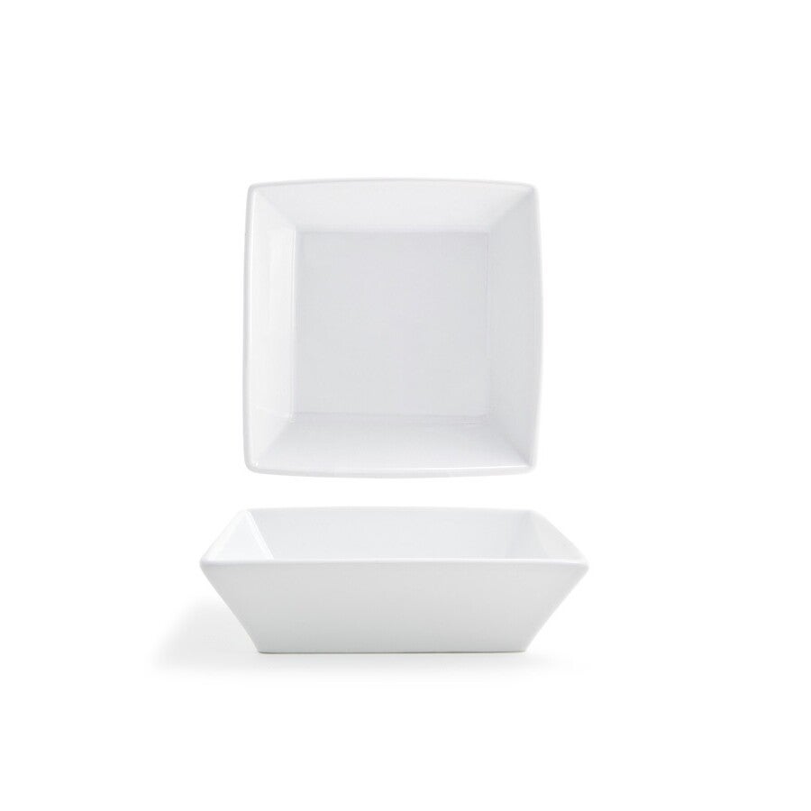 Plates, Kyoto, 7 Inch, White, Square, 7 Linear Inch,12 - 1 EACH