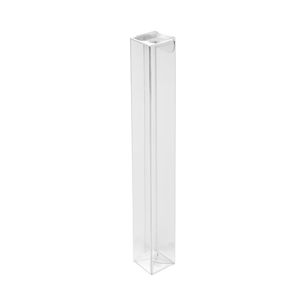 Boxes, Candy, Sweet Vision 1 x 1 x 8 Inch, Plastic, Clear, with Tuck Top,1 - 100 COUNT
