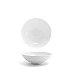 Bowls, Spiral, 6.5 Inch, Wide, White, 6.5 Linear Inch,12 - 1 COUNT