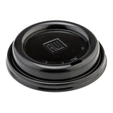 Lids, Flat, Restpresso, Plastic, Black, for 8/12/16 Ounce Cups,1 - 500 COUNT