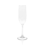 Glasses, Champagne, 9 Ounce, Clear, Plastic, 9 Ounce,12 - 1 COUNT
