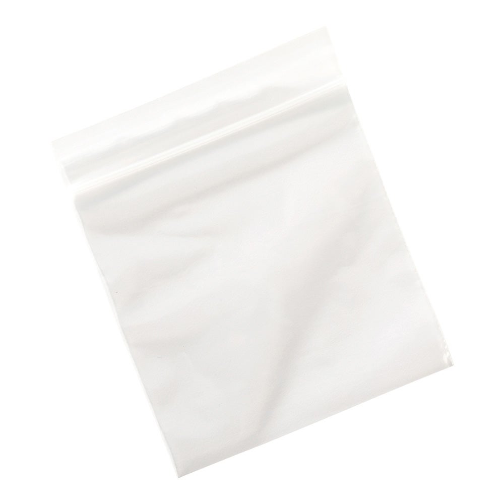 Bags, Reclosable, Bag Tek 4 x 4 Inch, Plastic, Clear, Zip Seal, 4 Ounce,1 - 100 COUNT