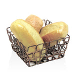 Baskets, Link, Coppered Wireware, 6 Inch, Powder Coated Steel Wire, 6 Linear Inch,6 - 1 COUNT