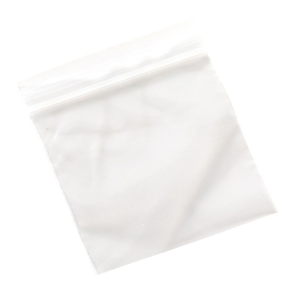 Bags, Reclosable, Bag Tek 3 x 3 Inch, Plastic, Clear, Zip Seal, 3 Linear Inch,1 - 100 COUNT
