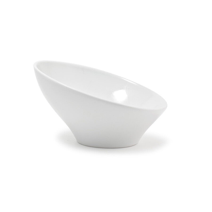 Bowls, 7.5 Inch, White, Slanted, 7.5 Linear Inch,6 - 1 EACH