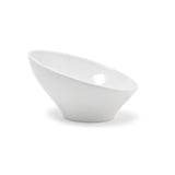 Bowls, 7.5 Inch, White, Slanted, 7.5 Linear Inch,6 - 1 COUNT