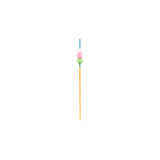 Skewers, Art Deco, 4 Inch, Bamboo, 4 Linear Inch,1 - 1000 COUNT