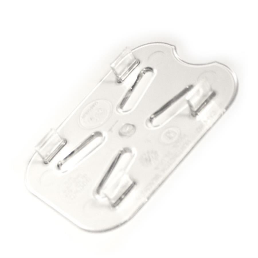 Drain Shelf, Clear, Polycarbonate, For Eigth-Size Pan,1 - 1 EACH