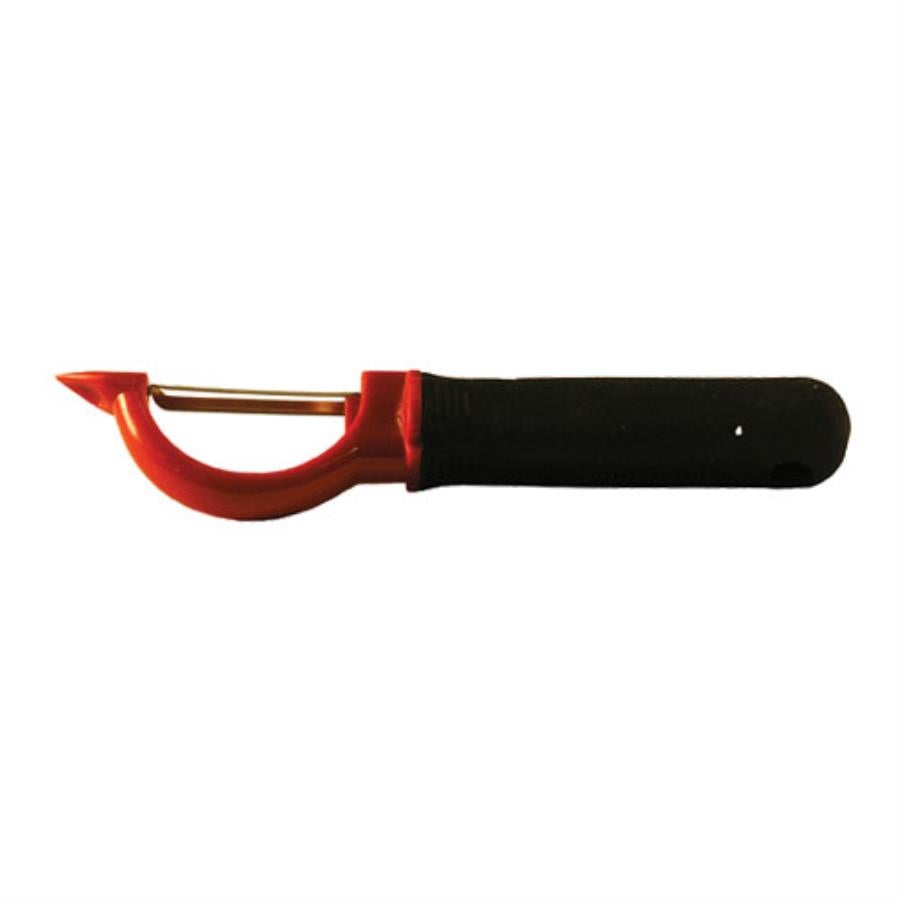 Peeler, Vegetable, Black Soft Handle,1 - 1 EACH