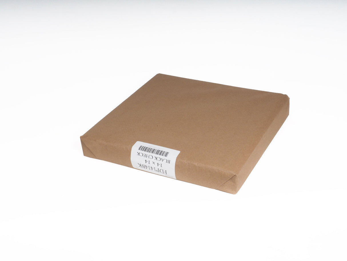 Wraps, Deli, 14 x 14 Inch, Black Checker,3 - 1000 COUNT