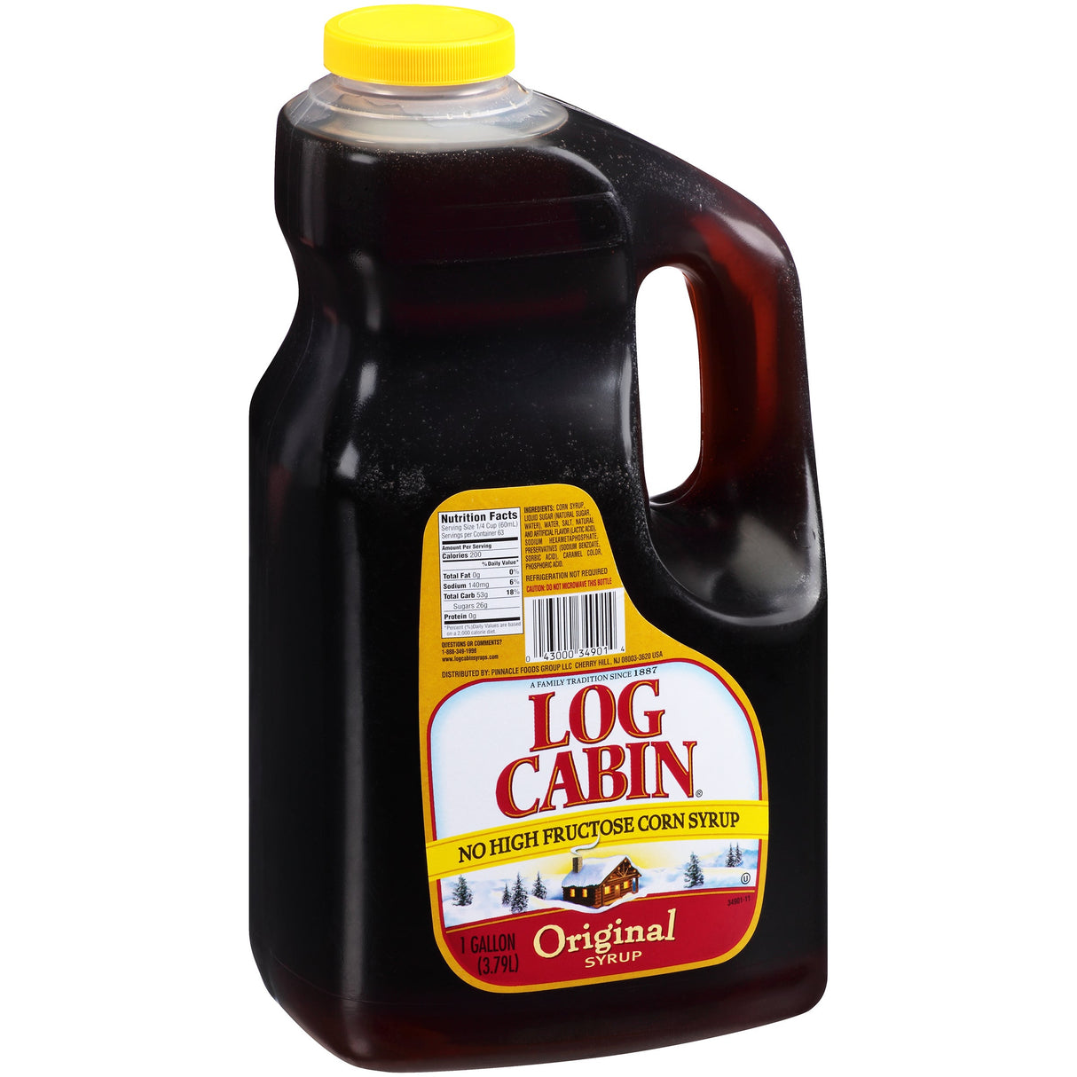 Syrup, Pancake, Original,4 - 1 GALLON