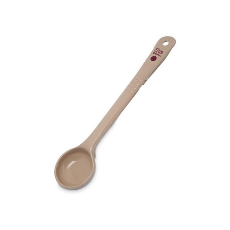 Spoons, Portion, 1.5 Ounce, Beige Plastic, with Short Handle,1 - 1 EACH