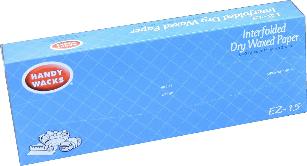 Wraps, Deli, 15 x 10.75 Inch, Interfolded,12 - 500 COUNT