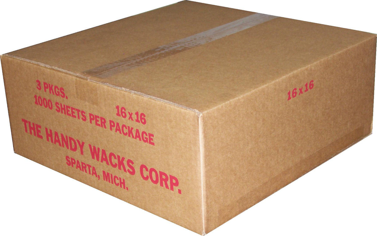 Wraps, Deli, 16 x 16 Inch, Red Checker,3 - 1000 COUNT