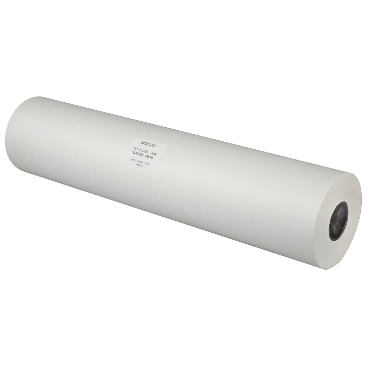 Paper Roll, Butcher, 36 Inch, White,1 - 1000 FOOT