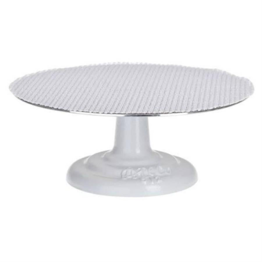 Stand, Cake, 12 Inch, Revolving, White, Aluminum & Cast Iron,1 - 1 EACH