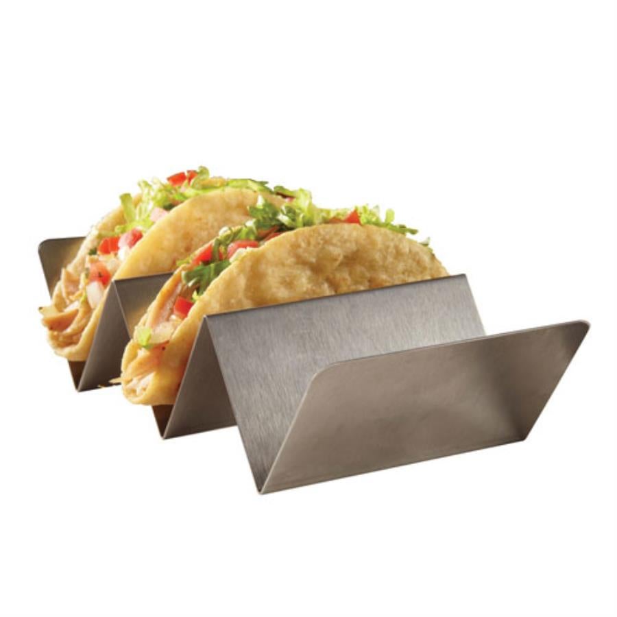 Holder, Taco, Stainless Steel, Holds 2 or 3 Tacos,1 - 1 EACH