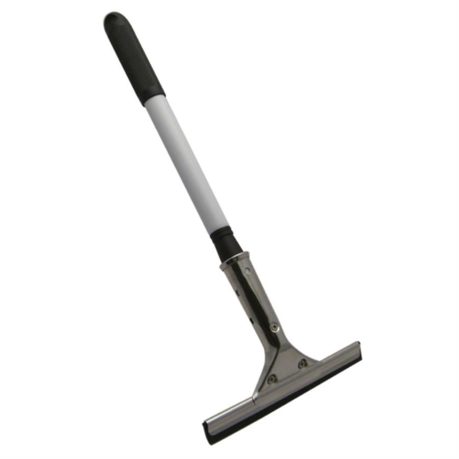 Squeegee, Griddle, 7.75 Inch, Metal & Rubber, Long Handle,1 - 1 EACH