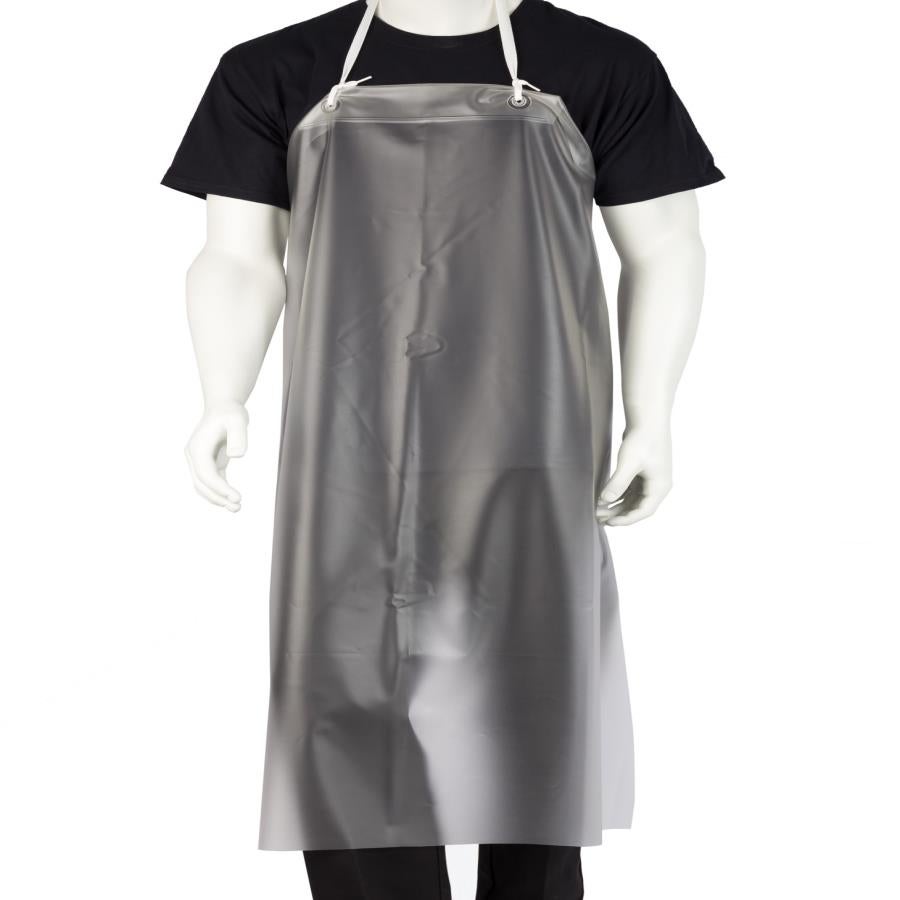 Apron, Dishwashing, Waterproof, Clear, 42 x 36 Inch, PVC Material,1 - 1 EACH