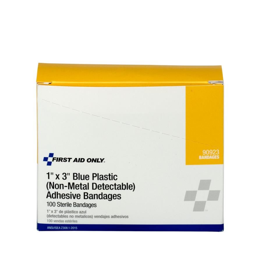 Bandages, Adhesive, Latex-Free, 3 x 1 Inch,100 - 1 EACH
