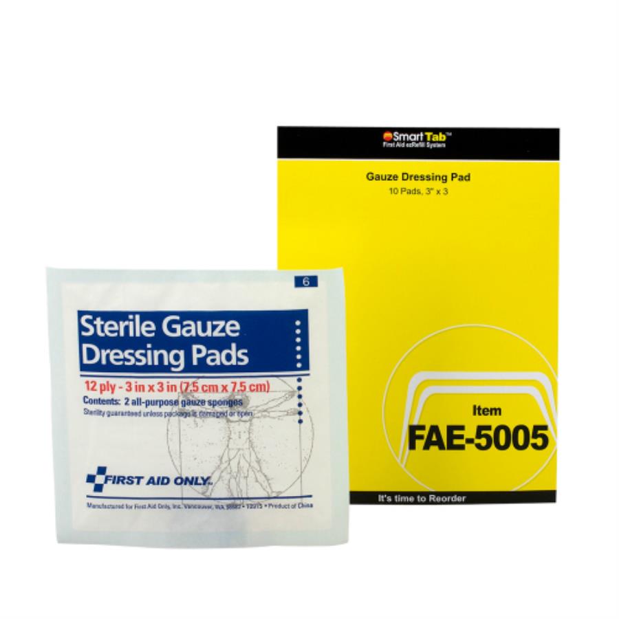 Gauze Pad, 3 x 3 Inch,1 - 1 EACH