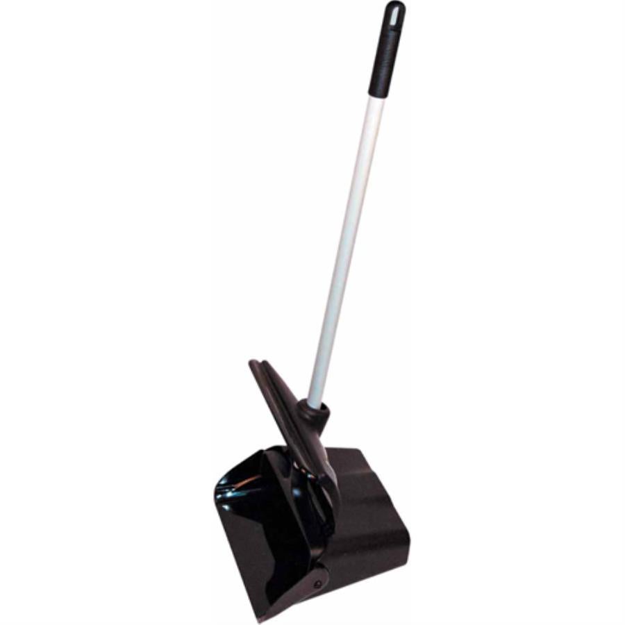 Dust Pan, Lobby, with Cover, 13 Inch, Black,1 - 1 EACH