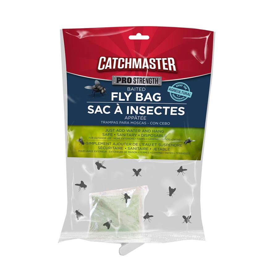 Insect Killer, Fly Trap, Bag, Baited, Outdoor,1 - 1 EACH