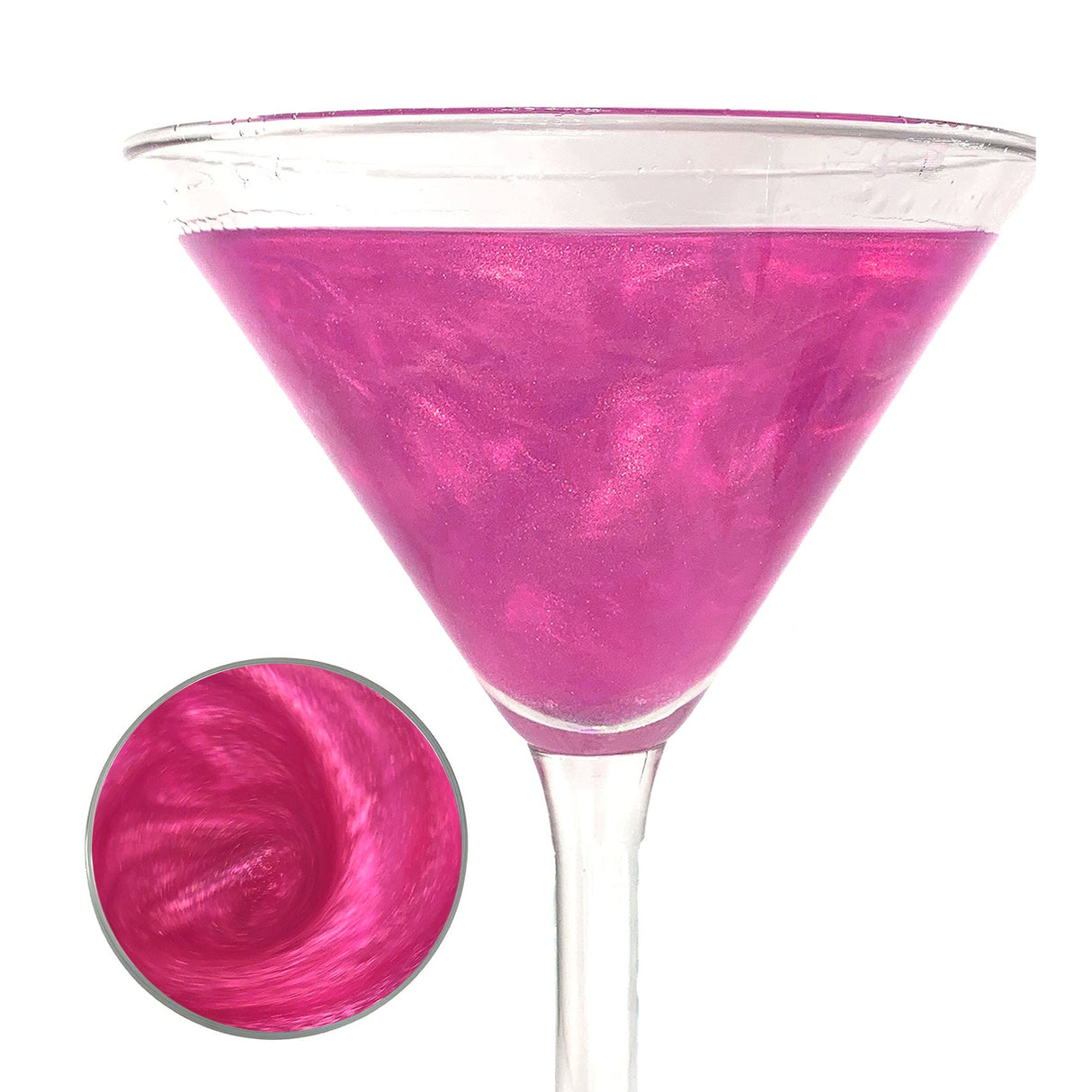 Glitter, Cocktail, All-Natural, Pink,12 - 28 Gram Avg