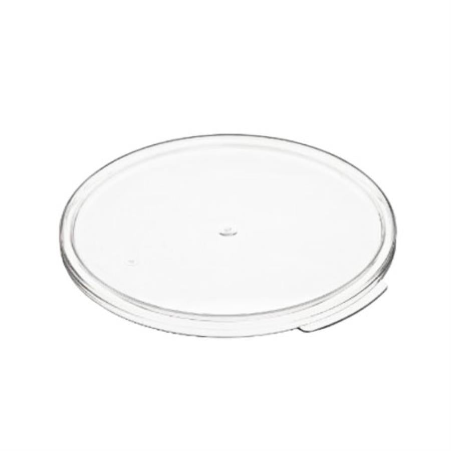 Lid, Round, Clear, Polycarbonate, for 6 & 8 Quart Food Containers,1 - 1 EACH