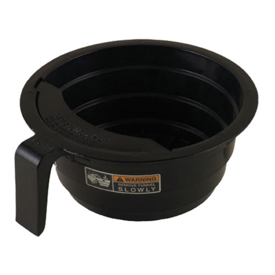 Funnel, Brew, 7.25 Inch, Black Plastic,1 - 1 EACH