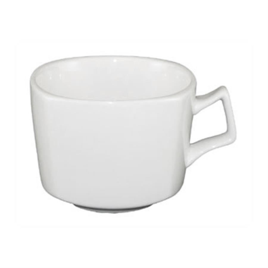 Cups, Quad, 9 Ounce, 3.5 x 2.75 Inch, European White,36 - 1 EACH