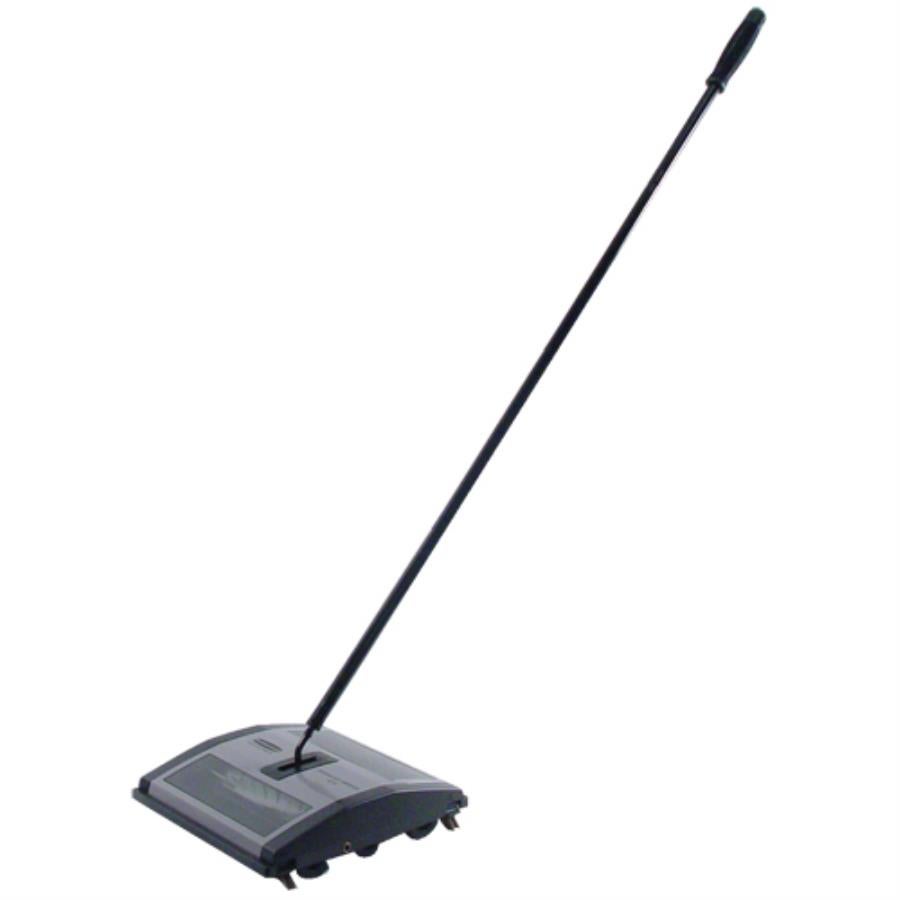 Sweeper, Dual-Action, with Galvanized Steel Handle, 7.5 Inch, Black,1 - 1 EACH