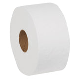 Toilet Tissue, Mini-Jumbo Roll, 2-Ply, White,12 - 751 COUNT