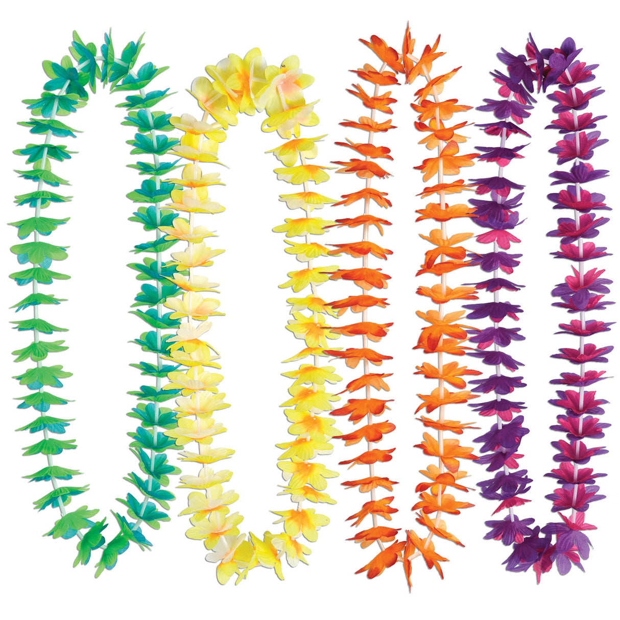 Party Accessories, Lei, Silk N'Petals, Waikiki,50 - 1 COUNT