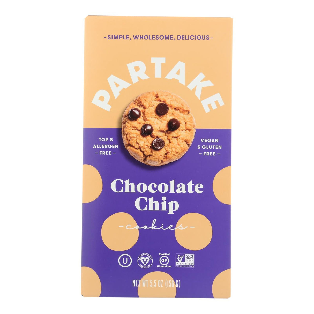 Cookies, Chocolate Chip, Shelf-Stable,6 - 5.5 OUNCE