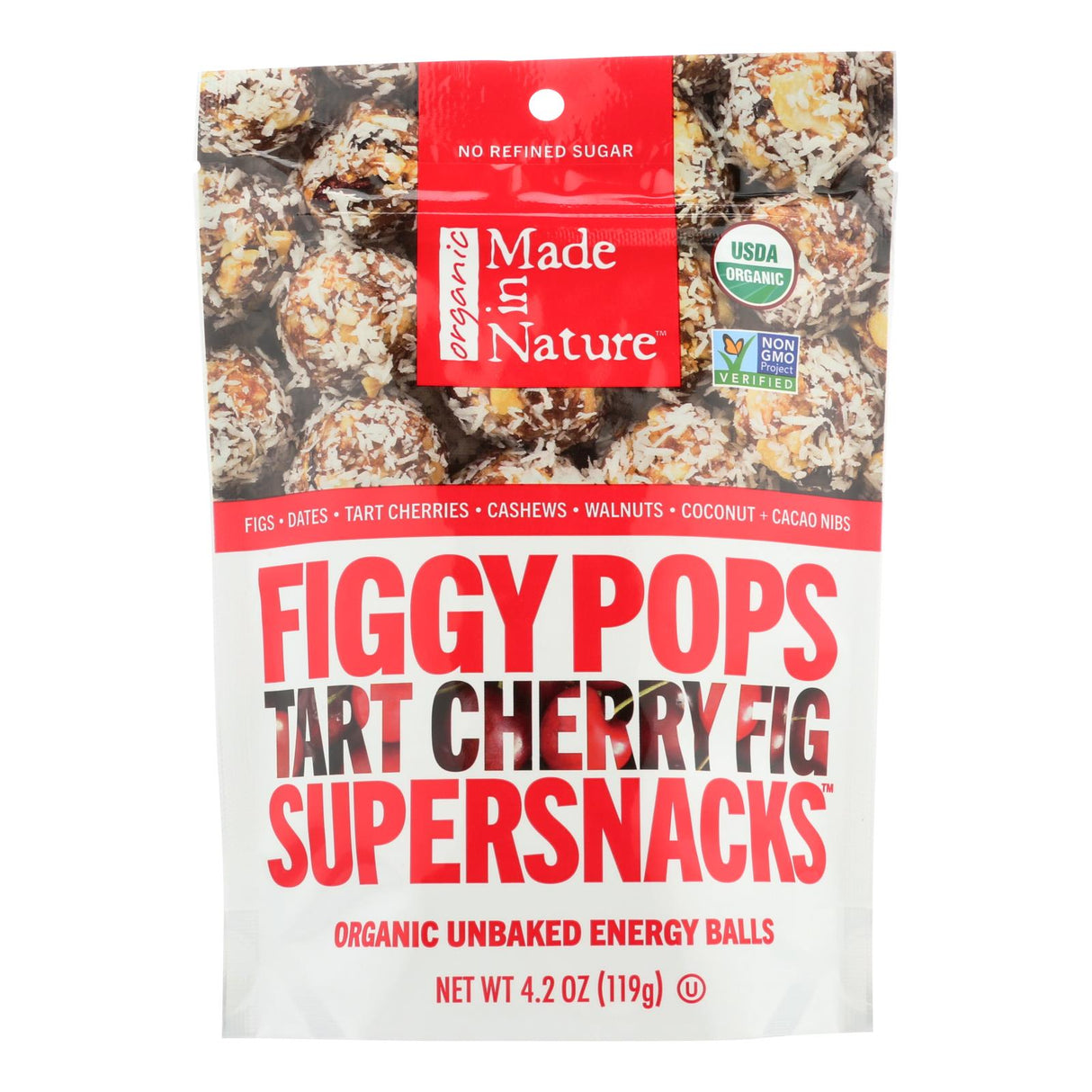 Energy Balls, Tart Cherry Fig,6 - 4.2 OUNCE