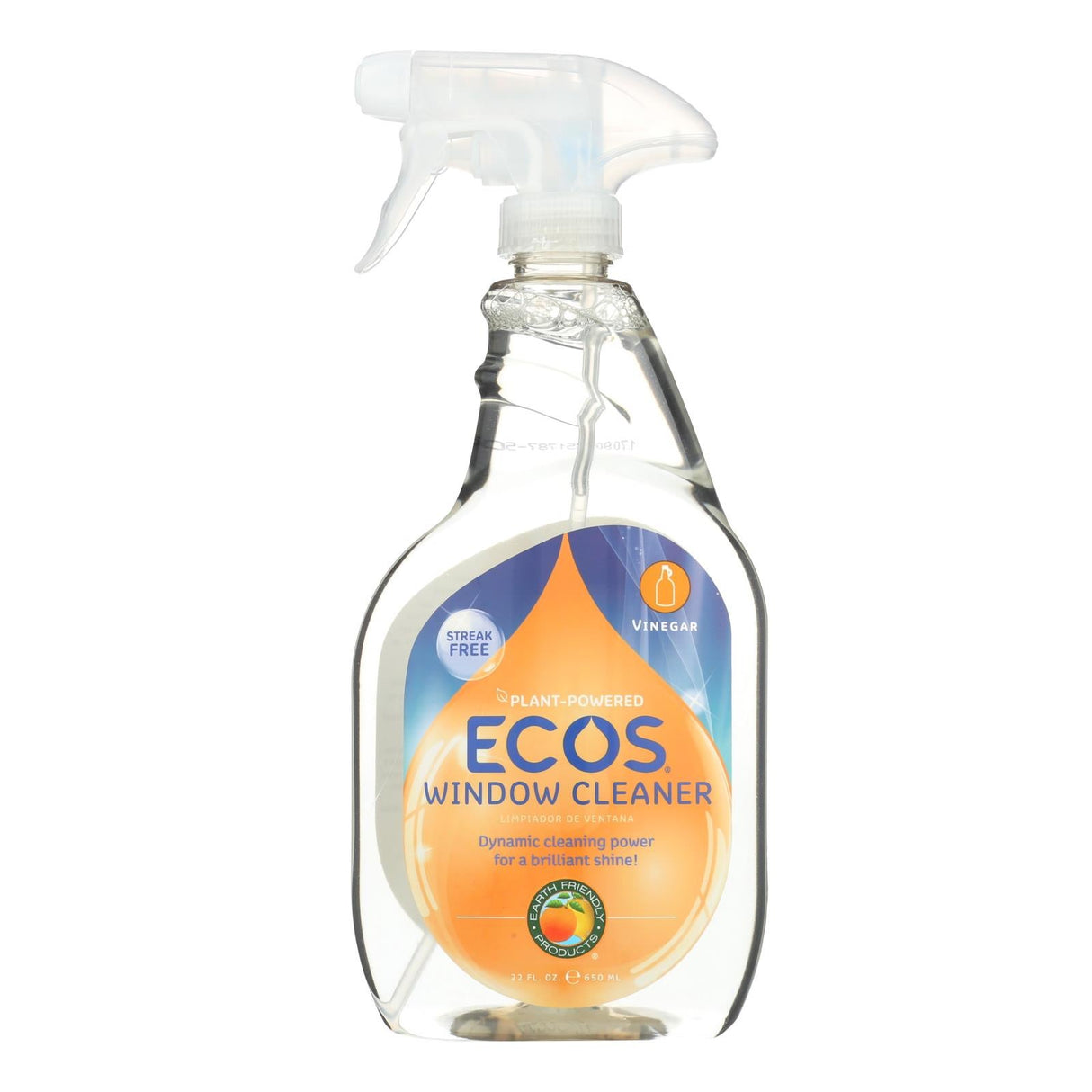Cleaner, Window, Vinegar, Trigger Spray Bottle,6 - 22 FLUID