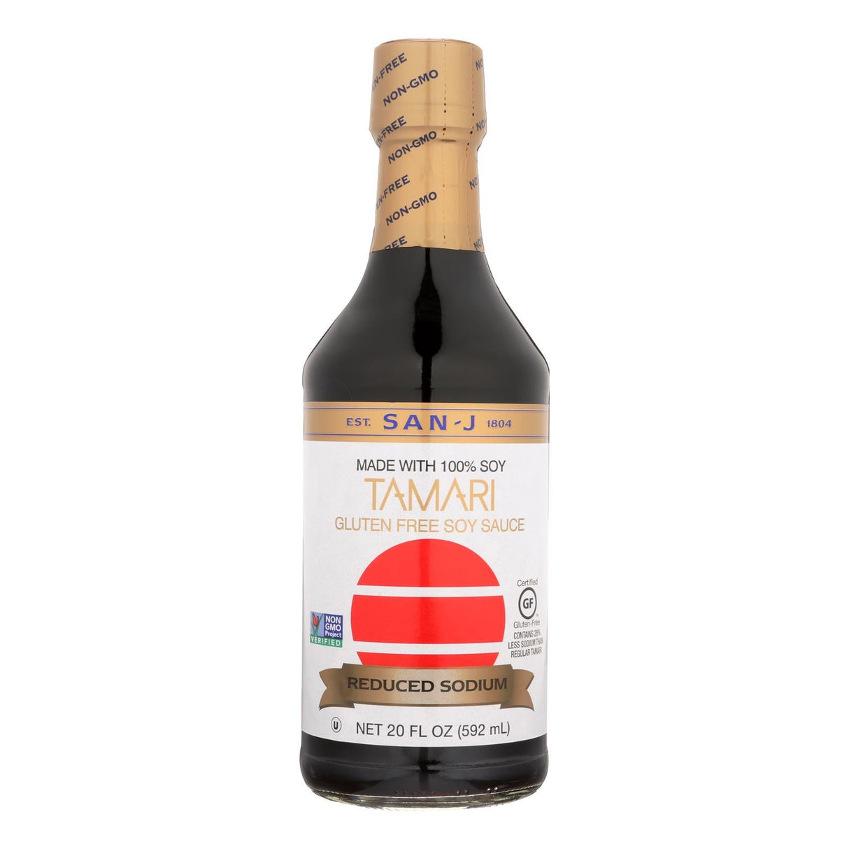 Sauce, Soy, Tamari, Reduced Sodium,6 - 20 FLUID