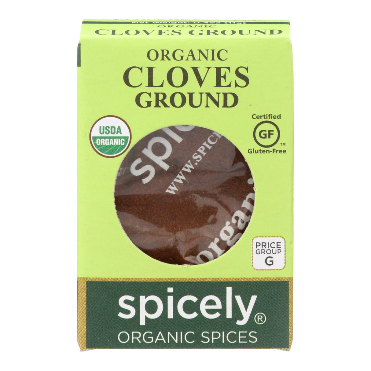 Spice, Cloves, Ground,6 - 0.4 OUNCE